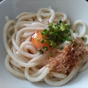 定番！釜玉うどん